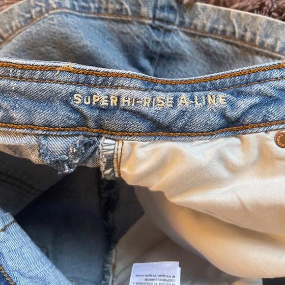American Eagle super hi-rise skirt 000 - Picture 6 of 7